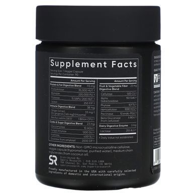 Пищеварительные ферменты Sports Research (Sport Digestive Enzymes Plant-Based) 90 вегетарианских капсул купить в Киеве и Украине