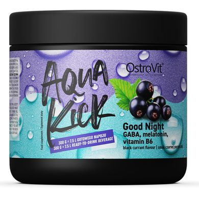 Витамины для сна вкус черная смородина OstroVit (Aqua Kick Good Night) 300 г купить в Киеве и Украине