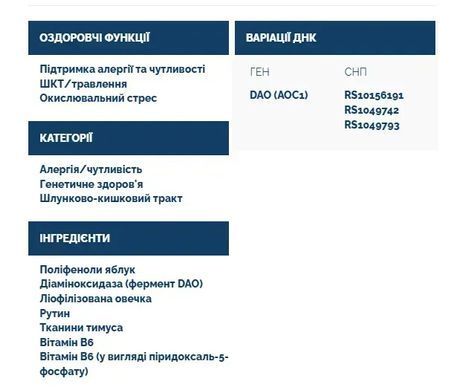 Фермент DAO поддержка при аллергии Professional Health Products (ABP1 Assist Hista/Gut) 180 капсул купить в Киеве и Украине