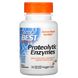 Протеолітичні ферменти, Proteolytic Enzymes, Doctor's Best, 90 вегетаріанських капсул фото