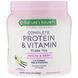 Протеїно-вітамінна суміш ваніль Nature's Bounty (Protein & Vitamin Mix Optimal Solutions) 453 г фото