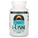 Лізин Source Naturals (L-Lysine) 100 г фото