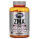 Комплекс ЦМА (цинк магній і вітамін B-6) Now Foods (Sports Nutrition ZMA Zinc Magnesium and Vitamin B-6) 180 капсул фото