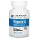 Вітамін К2, менахінон-7, Vitamin K2, Menaquinone-7, Lake Avenue Nutrition, 50 мкг, 120 вегетаріанських капсул фото