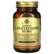 Редукований Глутатіон Solgar (Reduced L-Glutathione) 50 мг 90 вегетаріанських капсул фото