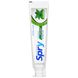 Зубная паста без фтора против зубного камня мята Xlear (Spry Toothpaste Anti-Plaque Tartar Control) 141 г фото