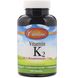 Вітамін К2 менахінон Carlson Labs (Vitamin K2 Menatetrenone) 5 мг 180 капсул фото
