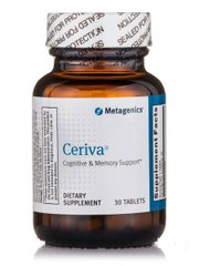 Вітаміни для покращення пам'яті Metagenics (Ceriva) 30 таблеток