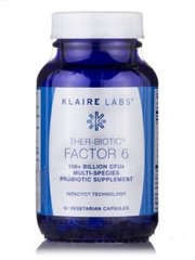 Пробиотики Klaire Labs (Ther-Biotic Factor-6) 60 вегетарианских таблеток купить в Киеве и Украине