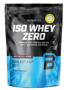 Протеїн Iso Whey Zero BioTech 454 г Чорний шоколад