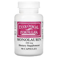 Монолаурін, Cardiovascular Research Ltd, 300 мг, 90 капсул