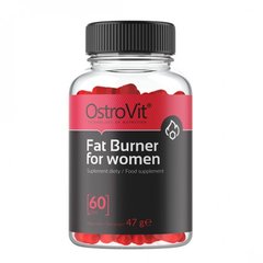 Жиросжигатель для женщин, FAT BURNER FOR WOMEN, OstroVit, 60 капсул купить в Киеве и Украине