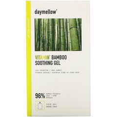 Вітамін, заспокійливий гель з бамбуком, Vitamin, Bamboo Soothing Gel, Daymellow, 300 г