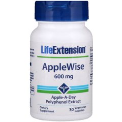 Полифенолы яблочные Life Extension (AppleWise Polyphenol) 600 мг 30 капсул купить в Киеве и Украине