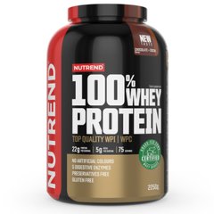 100% Сироватковий протеїн смак шоколаду та какао Nutrend (100% Whey Protein) 2,25 кг
