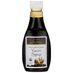 100% сертифікований органічний сироп яко, 100% Certified Organic Yacon Syrup, Swanson, 384 мл
