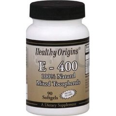 Вітамін E Healthy Origins (Vitamin E) 400 МО 90 капсул