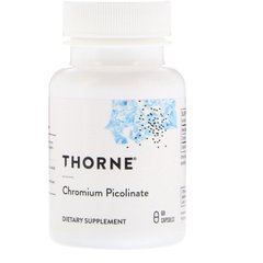 Пиколинат хрома Thorne Research (Chromium Picolinate) 60 капсул купить в Киеве и Украине