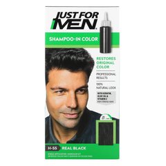Чоловіча фарба для волосся Original Formula, відтінок чорний H-55, Just for Men, одноразовий комплект
