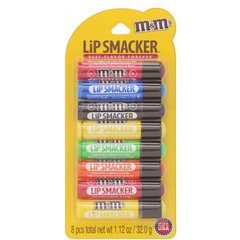 Набір бальзамів для губ, M & M's, Lip Balm Party Pack, Lip Smacker, 8 шт.