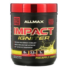 Передтренувальний комплекс ALLMAX Nutrition (Impact Igniter Pre-Workout) 325 г зі смаком ананас-манго