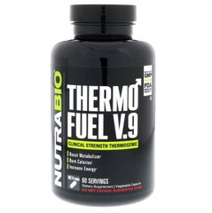 ThermoFuel V9 для чоловіків, NutraBio Labs, 180 вегетаріанських капсул
