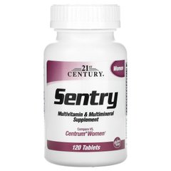 Sentry, для жінок, мультивітамінна та мультимінеральна добавка, 21st Century, 120 таблеток