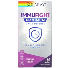 Препарат для иммунитета максимальная ежедневная защита Solaray (ImmuFight Maximum Daily Defense) 90 вегетарианских капсул купить в Киеве и Украине