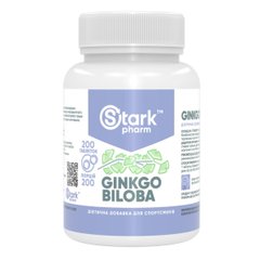 Stark Ginkgo Biloba Extract 40mg - 200 tabs Stark Pharm купить в Киеве и Украине