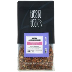Tiesta Tea Company, Розсипний чай преміум-класу, горіховий мигдальний крем, без кофеїну, 16,0 унцій (453,6 г)