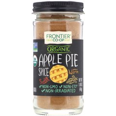Приправа для яблочного пирога без соли органик Frontier Natural Products (Apple Pie Spice) 48 г купить в Киеве и Украине