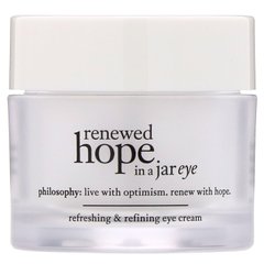 Очищувальний і відновлювальний крем для шкіри навколо очей Renewed Hope in a Jar, Philosophy, 15 мл