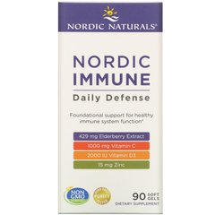 Северная иммунная ежедневная защита, Nordic Immune Daily Defense, Nordic Naturals, 90 мягких капсул купить в Киеве и Украине