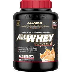 Сироватковий протеїн ALLMAX Nutrition (AllWhey Gold) 2270 г солона карамель