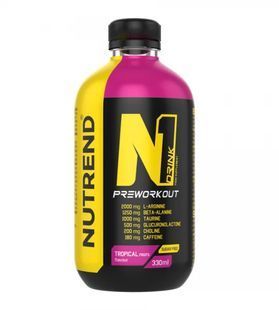 Енергетик перед тренуванням грейпфрут-евкаліпт Nutrend (N1 Drink) 330 мл