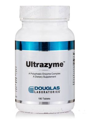 Вітаміни для травлення Douglas Laboratories (Ultrazyme) 180 таблеток