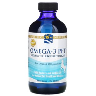 Омега 3 для питомцев Nordic Naturals (Omega-3 Pet) 237 мл купить в Киеве и Украине