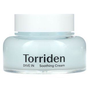 Torriden, Dive In, заспокійливий крем, 100&nbsp;мл (3,38&nbsp;рідк. унції)