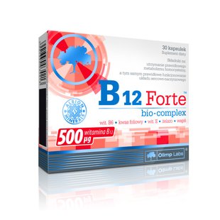 B12 Forte bio-complex OLIMP 30 caps купить в Киеве и Украине