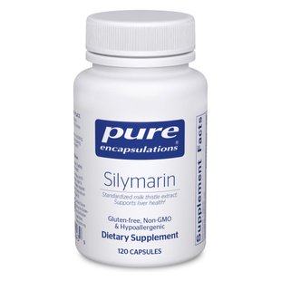 Силимарин Pure Encapsulations (Silymarin) 120 капсул купить в Киеве и Украине