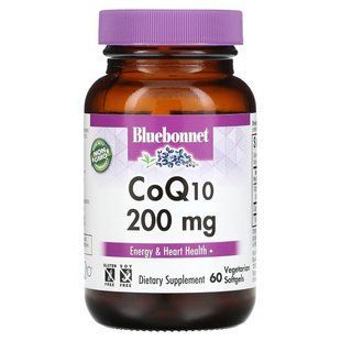 Коэнзим Q10 Bluebonnet Nutrition (CoQ10) 60 капсул купить в Киеве и Украине