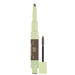 Natural Brow Duo2-в-1 карандаш и гель, натуральный коричневый цвет, водонепроницаемый, Pixi Beauty, карандаш 0.12 г (0.004 унции) – гель 2.5 мл (0.084 жидкой унции) купить в Киеве и Украине