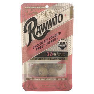 Rawmio, Chocolate Covered Sweet Cherries, 70% Dark Raw Chocolate, 2 oz (56.7 g) купить в Киеве и Украине