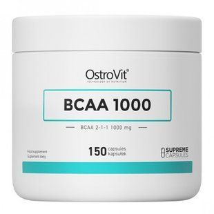 Аминокислота, BCAA 2-1-1 1000, OstroVit, 150 таблеток купить в Киеве и Украине