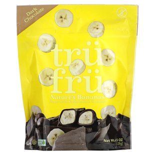 Tru Fru, Nature's Bananas, Dark Chocolate , 4.5 oz (128 g)