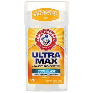 Антиперспирантный дезодорант, для мужчин, Cool Blast, Arm & Hammer, 4,0 унции (113 г) купить в Киеве и Украине