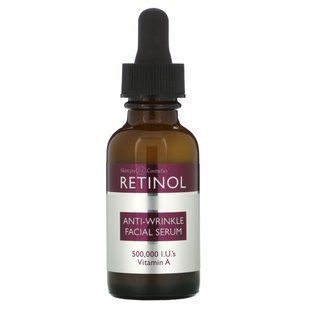 Сыворотка для лица против морщин, Anti-Wrinkle Facial Serum, Skincare LdeL Cosmetics Retinol, 30 мл купить в Киеве и Украине