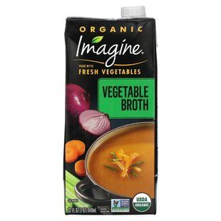 Imagine Soups, Organic Vegetable Broth, 32 fl oz (946 ml) купить в Киеве и Украине