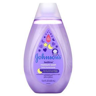 Johnson's Baby, зволожувальний гель для душу перед сном, 400 мл (13,6 рідк. унції)
