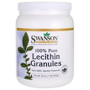 Swanson 100% Pure Lecithin Granules 454 g